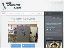 Tablet Screenshot of nextgenerationozone.com